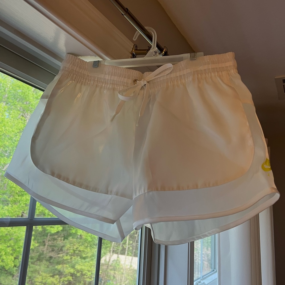 NWT White Nike Running Shorts